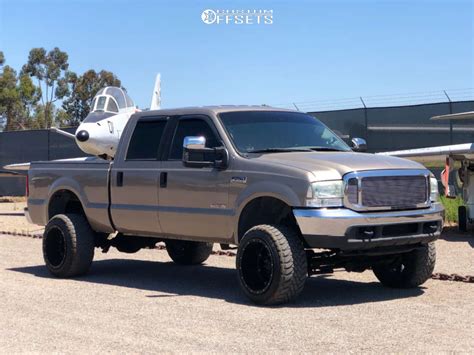 2004 Ford F 250 Super Duty With 20x14 76 Fuel Hostage And 33 12 5R20