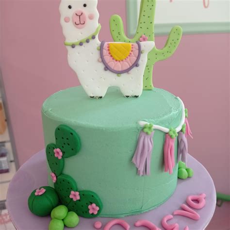 Lama Birthday Cake