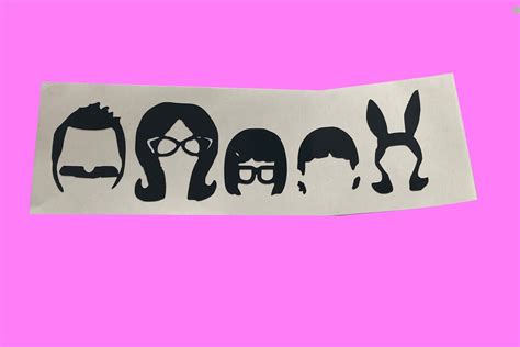 Car Stickers Car Decals Vinyl Decals Bobs Burger - Etsy