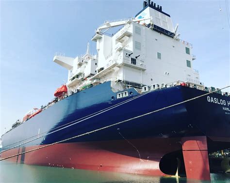 Gaslogs Lng Newbuild Floated Out Lisbon Group