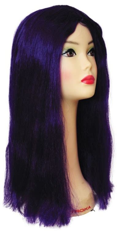 22 Dark Purple Witch Women Adult Halloween Wig Costume Accessory Christmas Central