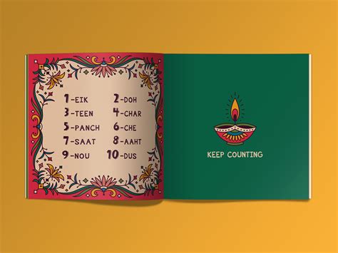 Counting To Diwali Story Book On Behance