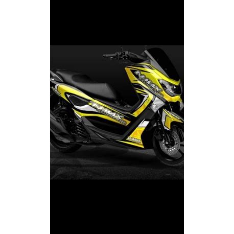 Jual Decal Sticker Variasi Motor Yamaha Nmax 155 Old Full Body Shopee