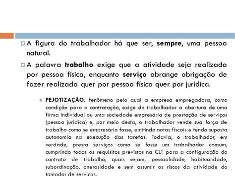 DIREITO DO TRABALHO I Prof Dirceu Rodrigues Junior Ppt Carregar