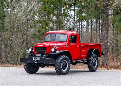 A Comprehensively Restored Original Dodge Power Wagon 4x4