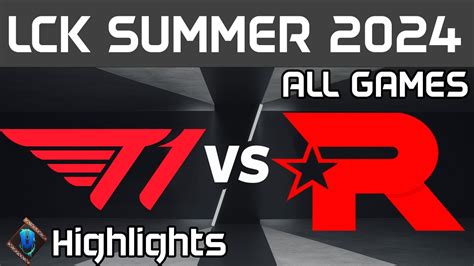 T1 Vs KT Highlights ALL GAMES LCK Playoffs Round 1 T1 Vs KT Rolster