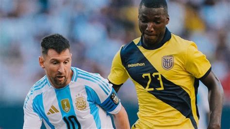 Argentina Enfrenta A Ecuador En Busca De Las Semifinales De La Copa