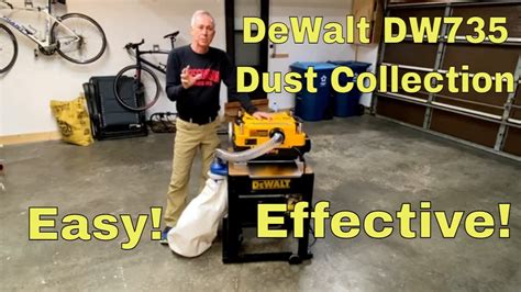 How To Control Dust On The Dewalt Planer Youtube