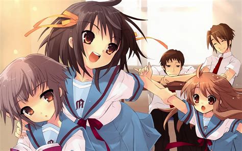 383 The Melancholy Of Haruhi Suzumiya Hd Wallpapers Backgrounds