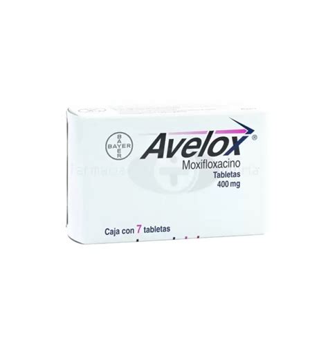 Avelox 400 Mg Con 7 Tabletas