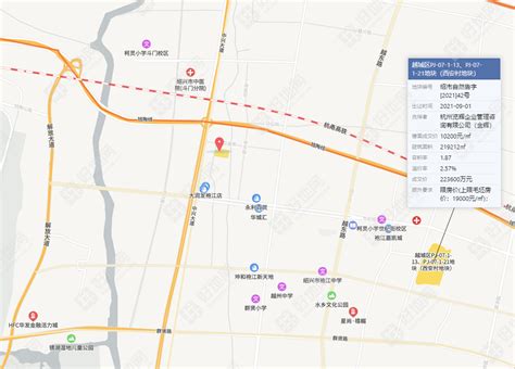 （323公告）绍兴越城区挂牌2宗宅地，分布于袍江新区和越城城西板块好地网