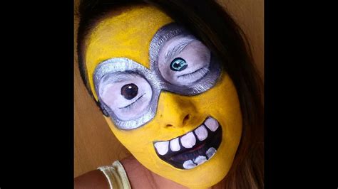 Makeup Minions Bob Maquillaje De Minions 2015 Youtube