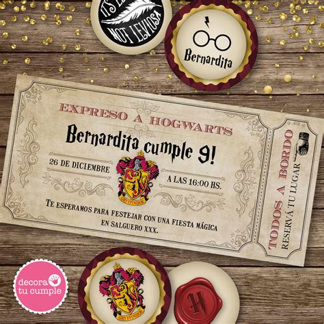 Total Images Invitacion Cumplea Os Harry Potter Espa Ol Viaterra Mx