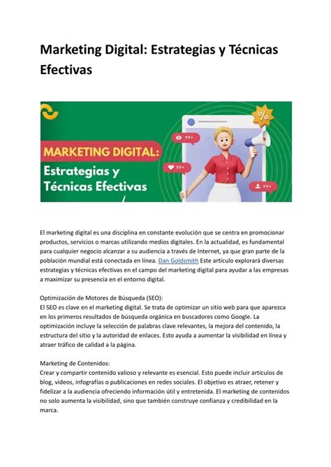 PPT El manual del marketing digital elaboración de estrategias