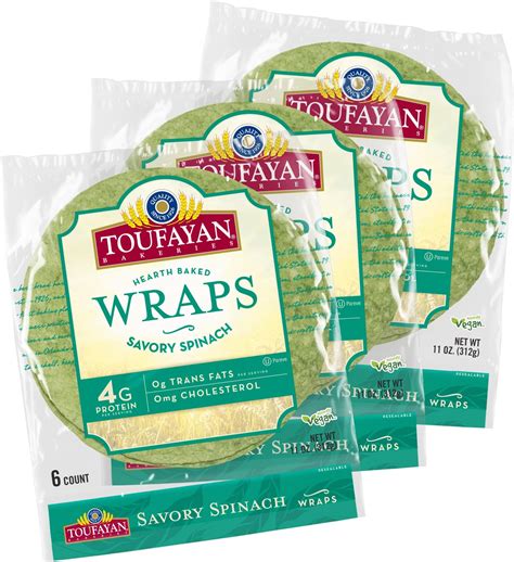 Mission Gluten Free Spinach Herb Tortilla Wraps 2 Packs