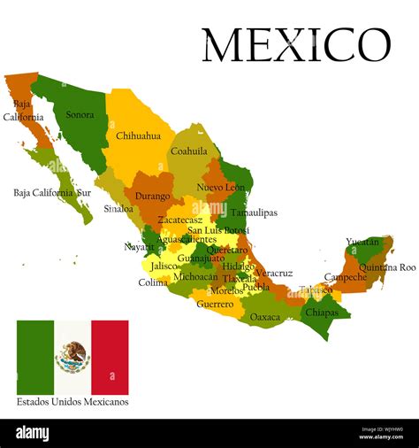 Mapa mexico caribe Imágenes recortadas de stock Alamy