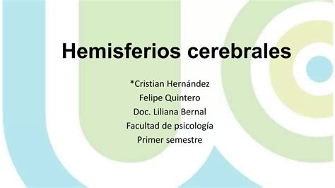 Hemisferios Cerebrales PPT