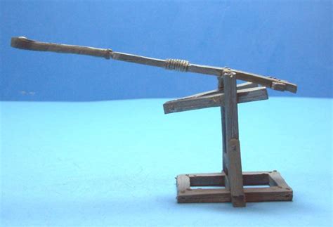 Medieval Perrier Stone Thrower With Crew 19th Century Miniatures