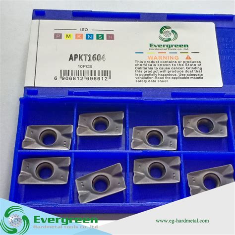 High Abrasive Hardness Apkt Milling Pcd Cbn Pcbn Apmt Carbide Inserts