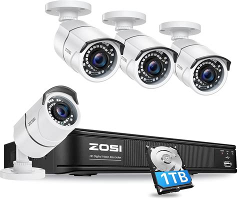 Zosi Full P H Sistema De Seguridad Para C Mara De Seguridad