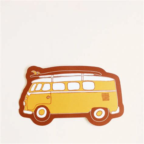 VW Bus Sticker – Marmalade