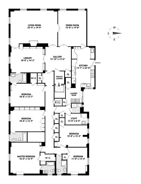 1120 5th Avenue 14A New York NY 10128 Sales Floorplans Property