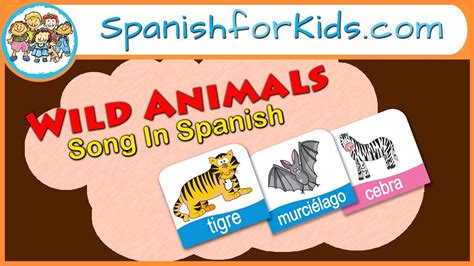 Animales Salvajes Wild Animals In Spanish Song By Risas Y Sonrisas