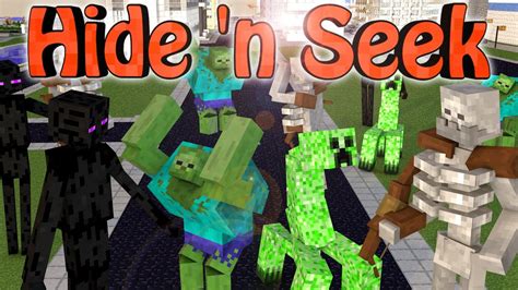 Minecraft Mods Morph Hide And Seek Mutant Creatures Mod Youtube