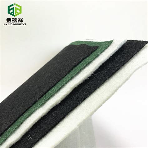 Pet Short Fiber Needle Punched Nonwoven Geotextile For Filtration