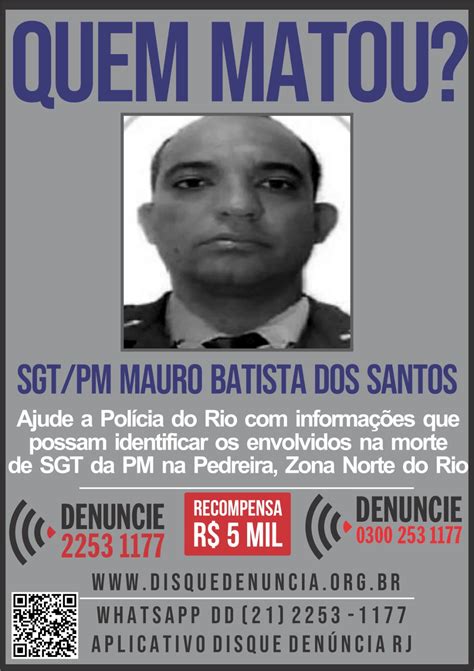 Disque Denúncia Oferece Recompensa Por Informações Sobre Assassino De Pm