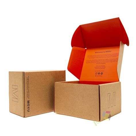 Custom Recyclable Large Kraft Corrugated Carton Shipping Packing Boxes