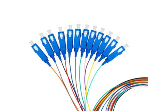 Colored Fiber Optic Pigtail Sm Single Mode Sc Upc Fiber U