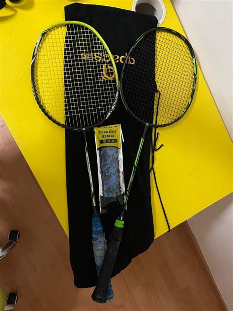 Apacs Badminton Racket Comes With Free Racket Sports Equipment Sports