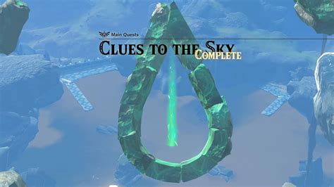 Clues To The Sky Walkthrough Tears Of The Kingdom Totk Youtube