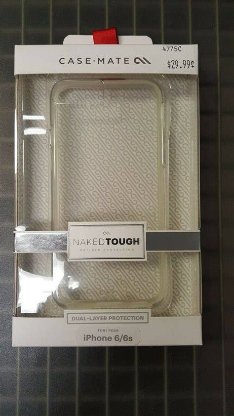 Case Mate Naked Tough Iphone S Clear Lot Of Nib Ebay