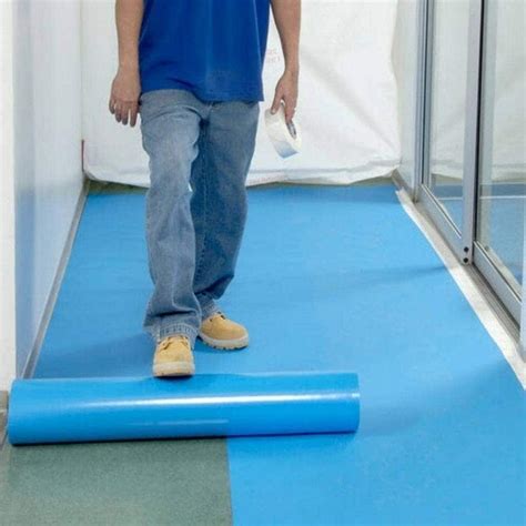 Blue Polypropylene PP Floor Protector Sheet Size 6 X 4 Feet At Rs 7