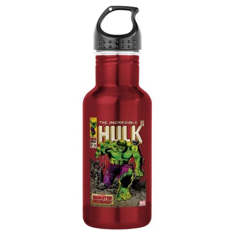 The Incredible Hulk Comic Stainless Steel Water Bottle Zazzle