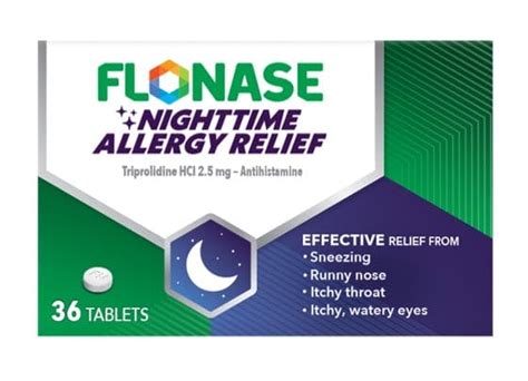 Flonase Nighttime Allergy Relief Tablets Flonase