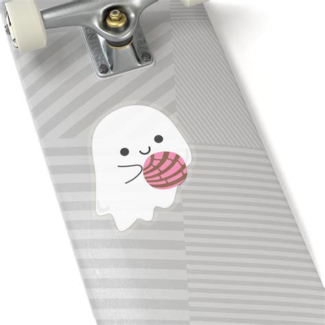 Pantasma Sticker Ghost And Pan Dulce Boo Y Concha Sticker Etsy