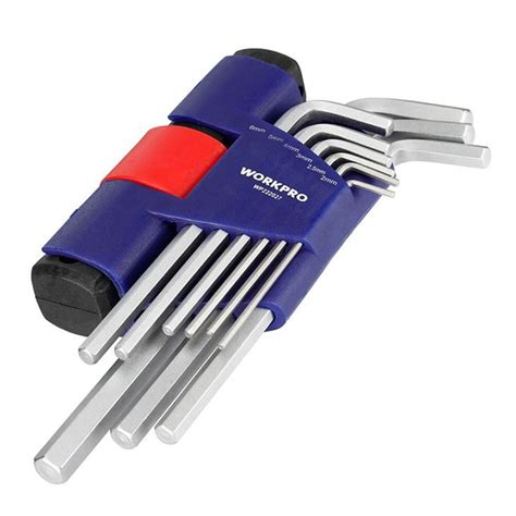 China 9PC Metric Long Arm Hex Key Set With T Handle Suppliers