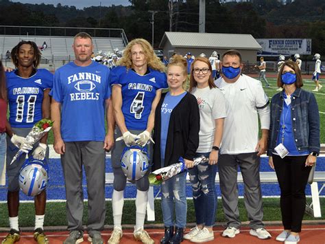 Fannin County honors football seniors | The News Observer, Blue Ridge, Georgia