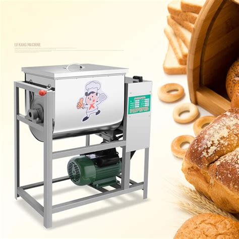 1pc Commercial Dough Mixer 15kg Flour Mixer Stirring Mixer Suitable For