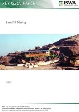 Landfill Mining - Key Issue Paper | Climate & Clean Air Coalition