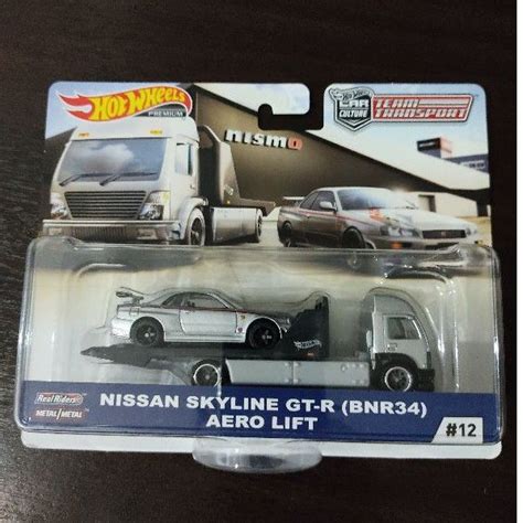 Hot Wheels Nissan Skyline Gt R R Team Transport Nismo Aero Lift Set Gtr Choose Shopee Malaysia
