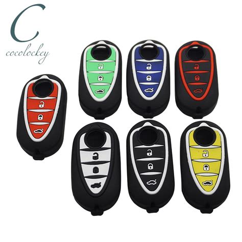 Cocolockey Silicone Key Cover Case For Alfa Romeo 4c Mito Giulietta