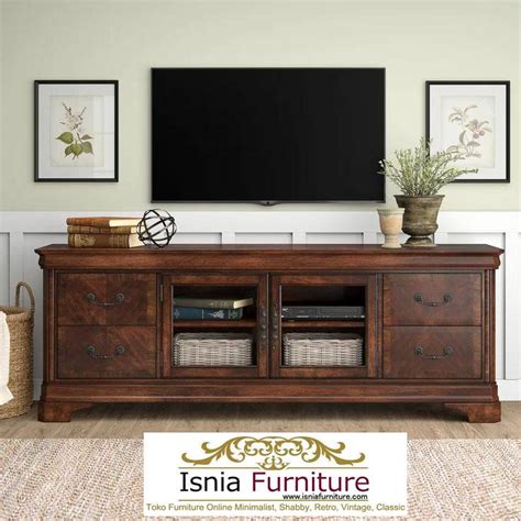 Jual Meja Tv Kayu Jati Antik Harga Murah Terbaru Indonesia Furniture