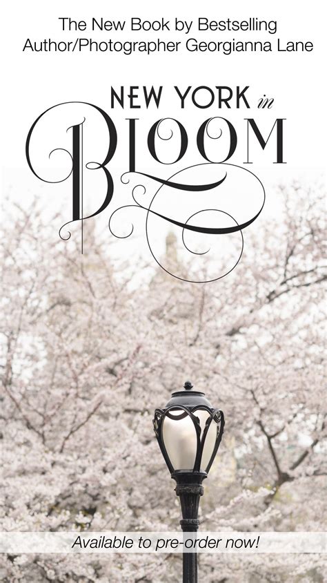 New York In Bloom Bloom Book York Bestselling Author