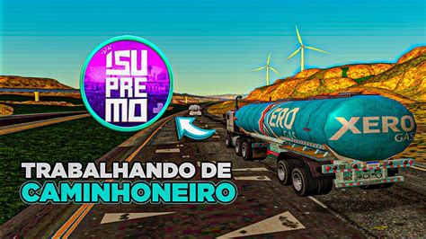 TRABALHANDO DE CAMINHONEIRO NO SUPREMO ROLEPLAY EPISÓDIO 1 GTA 5