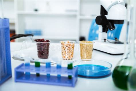 Microbiological Testing For Food Quality Stock Image Image Of Food