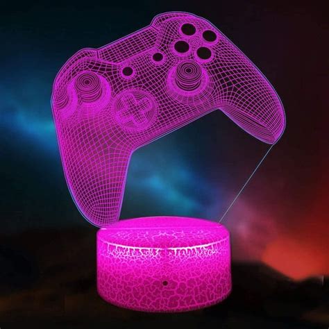 Lampka 3D Led Usb Na Prezent Konsola Gamepad Compliment